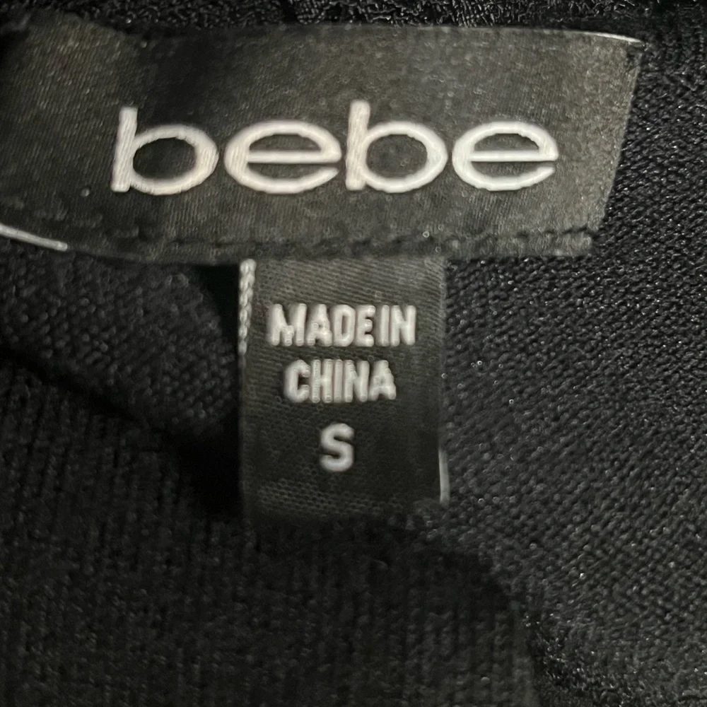 Bebe black cocktail dress size small